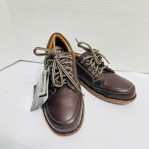 Hush Puppies Professionals Steel Toe ESD Work Shoes Wide Width Leather 6‎ Mens